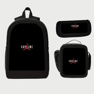 Supreme Black Backpack Trio